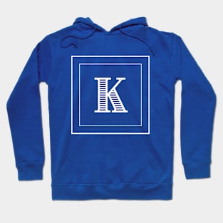 K Monogram Hoodie